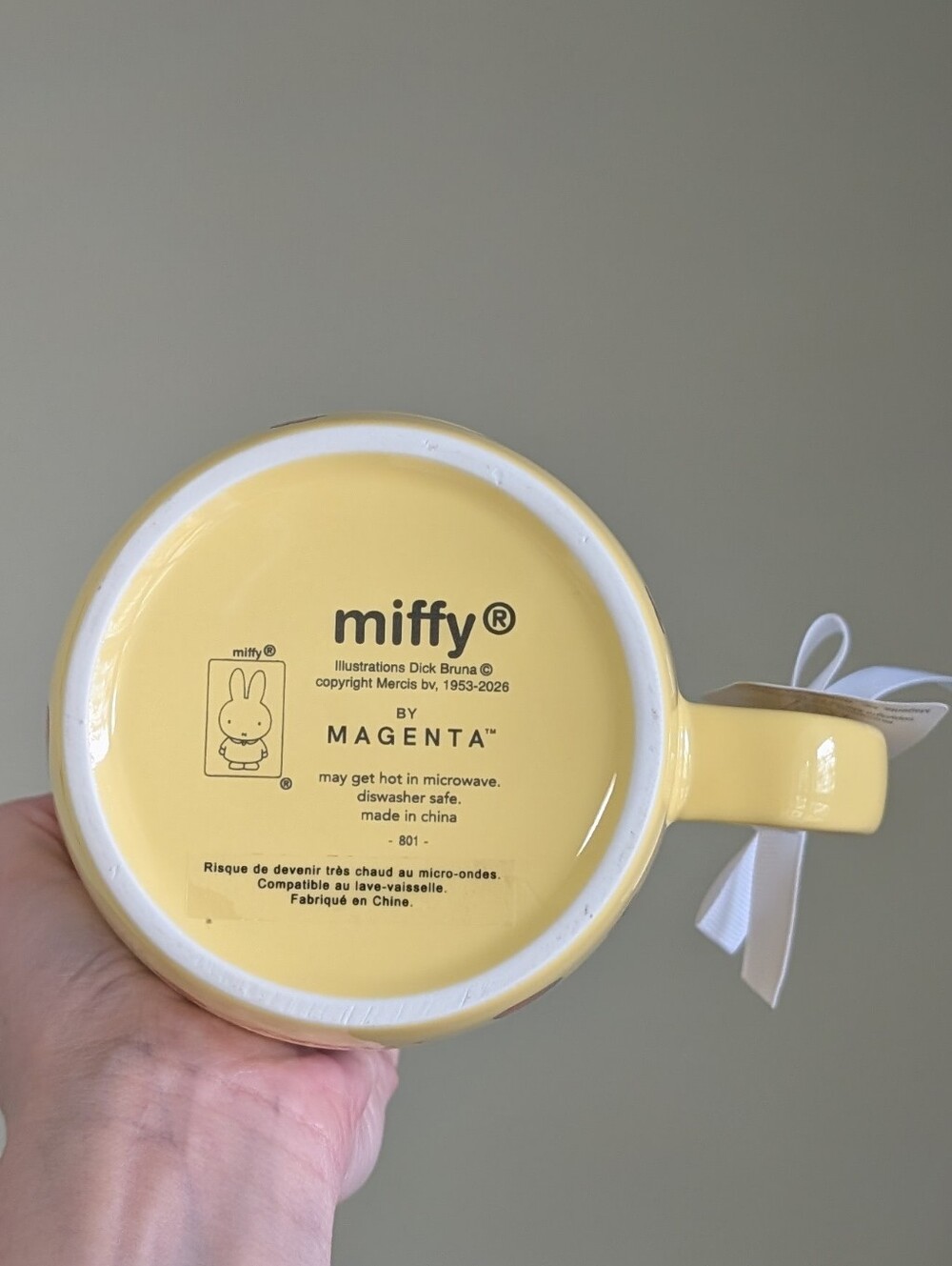 Miffy x Magenta Summer Fruit Miffy Mug, Allover Design 🍓🍒 - Picture 5 of 8